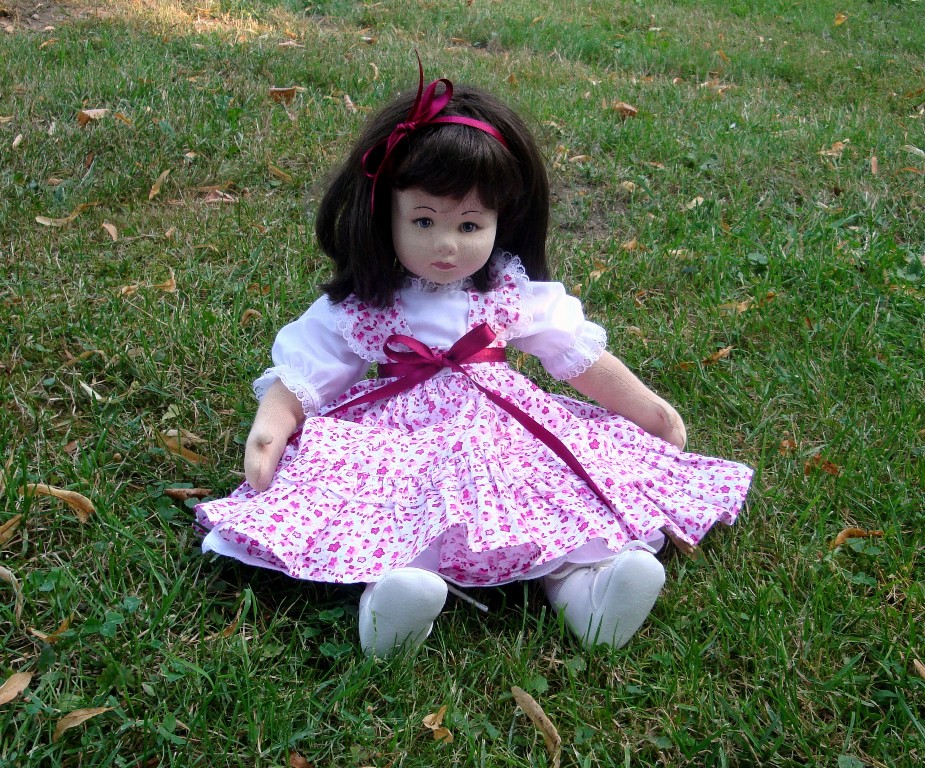 Linda v sedě/ Linda sitting